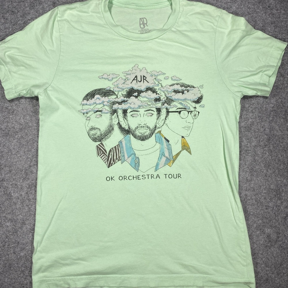 AJR OK Orchestra Tour 2021 Official Band Concert Tour TShirt Size Women’s Medium